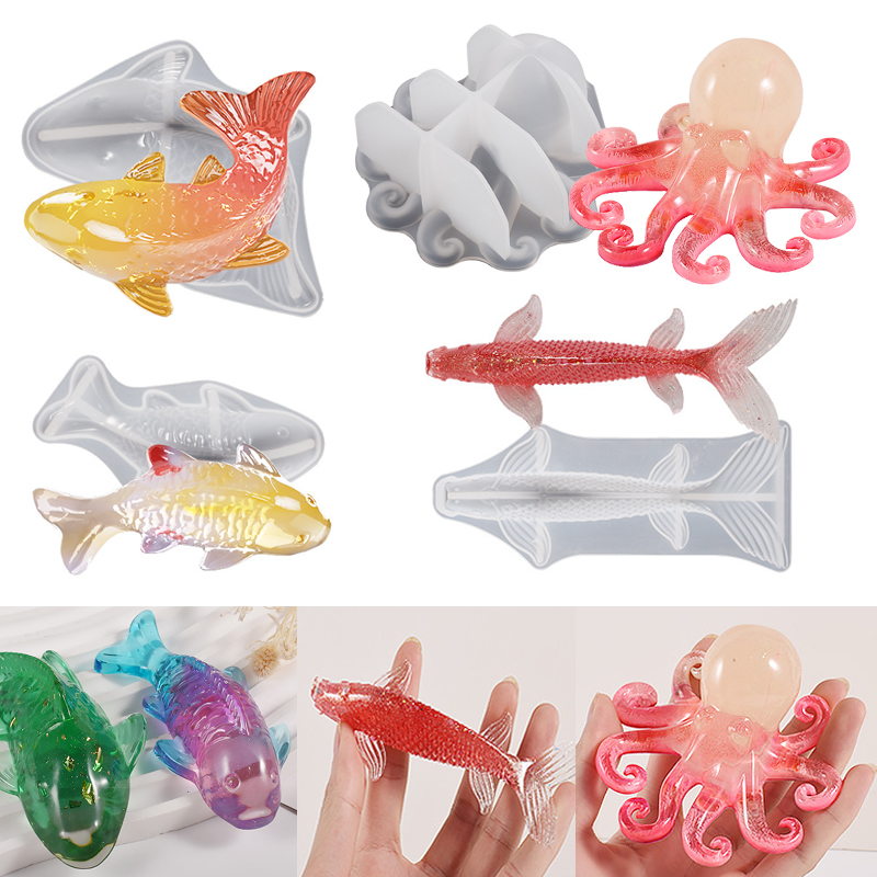 Stampo in Silicone per Resina  - Aquarium Marine Fish recensione e prezzo