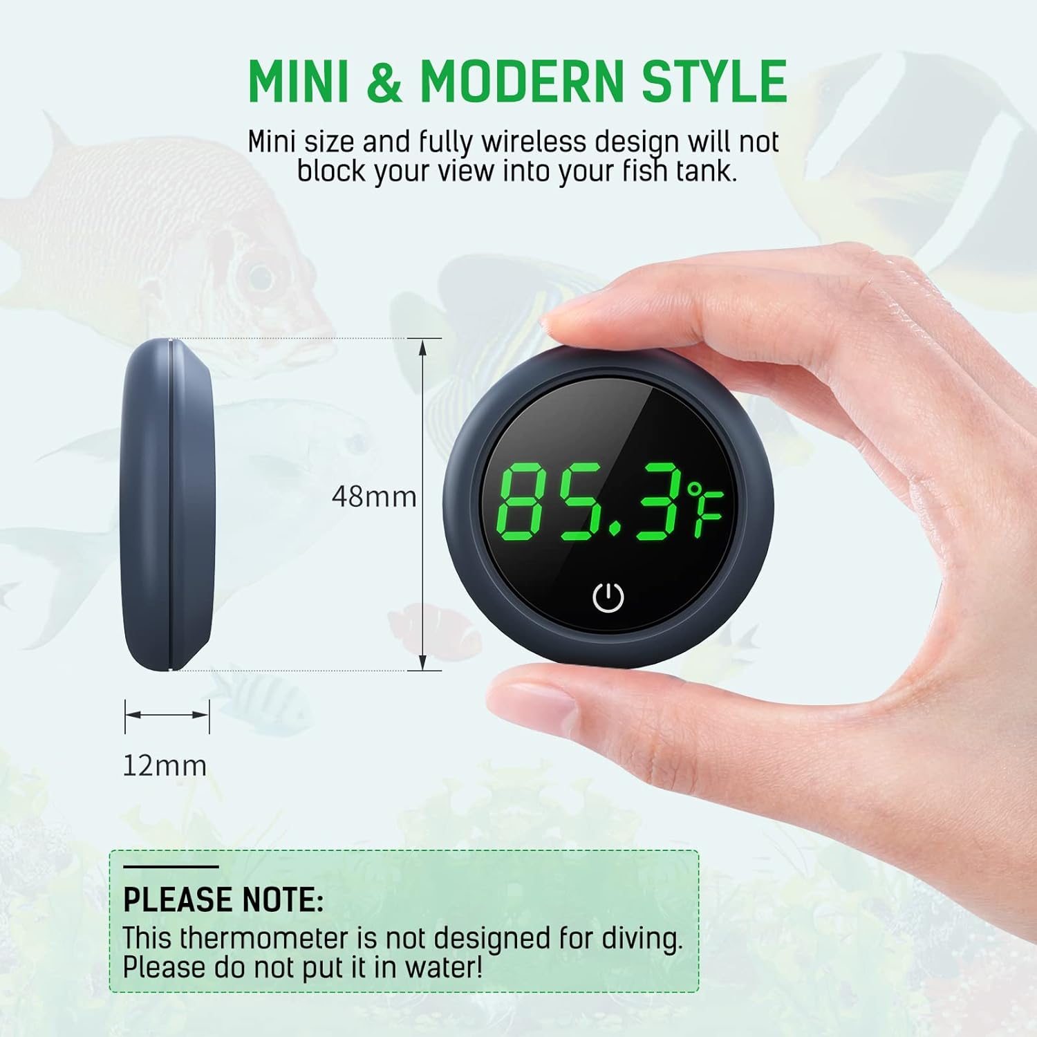 Termometro digitale per acquar - Marine Aquarium Temperature recensione e prezzo